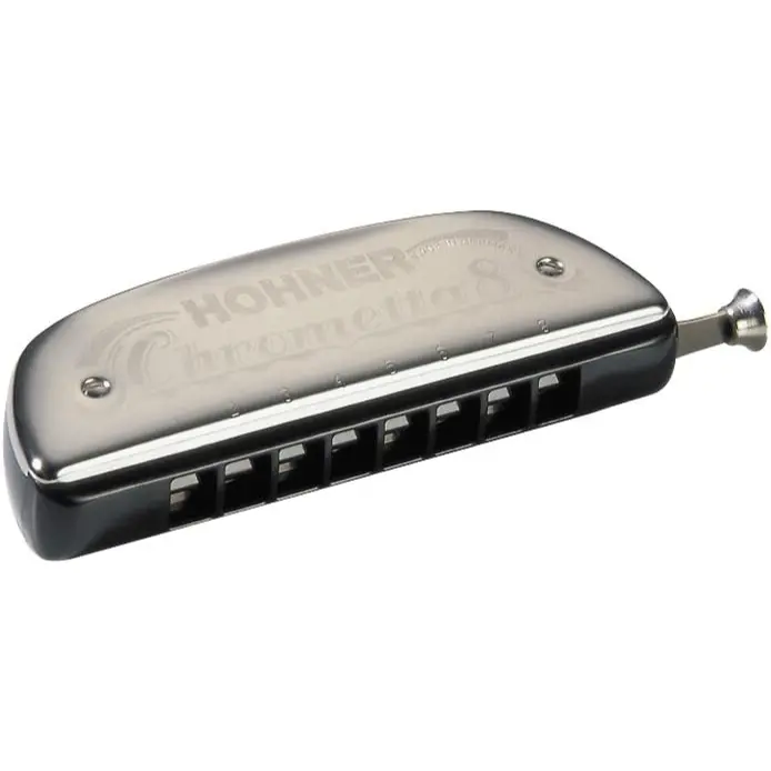 Hohner 250/32 Chrometta 8 Harmonica - Key Of C 1