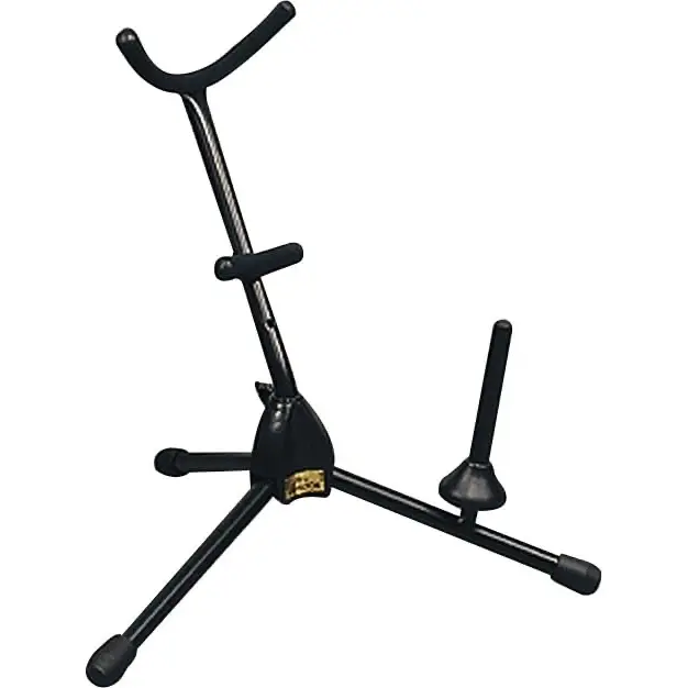 Hamilton Kb960 - Alto/Tenor Saxophone Stand W/Flute/Clarinet Peg 1