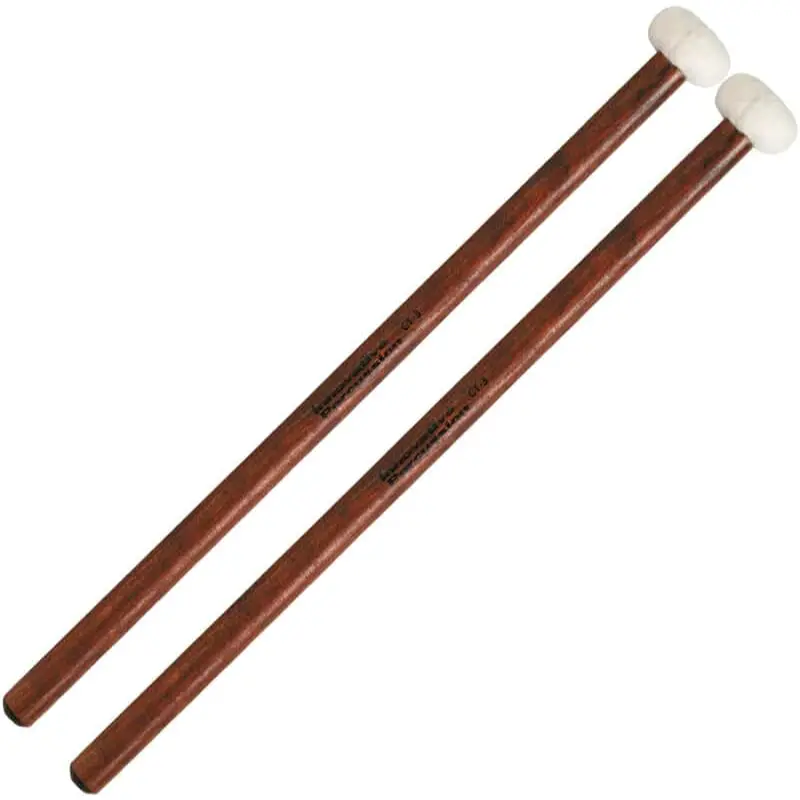 Innovative Percussion Ct-6 Concert Timpani Mallets - Hard Felt (1 Pair) 1