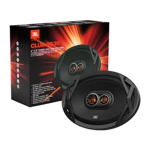 Jbl Club 9630 6"X9"(152Mmx230mm) 3-Way Coaxial Car Speaker 1