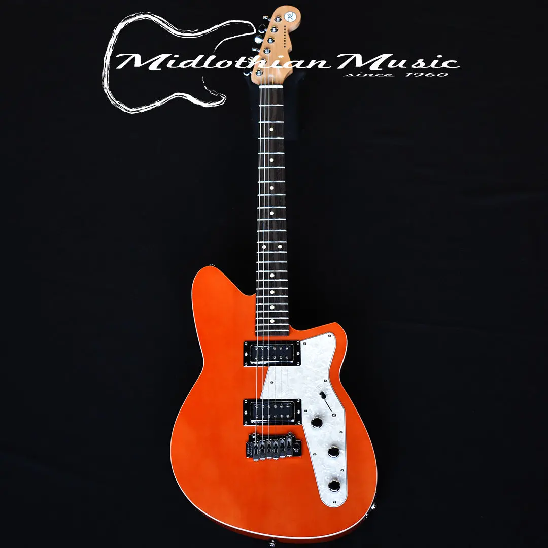 Reverend Jetstream Rb Electric Guitar - Rock Orange Finish Discounted! 1