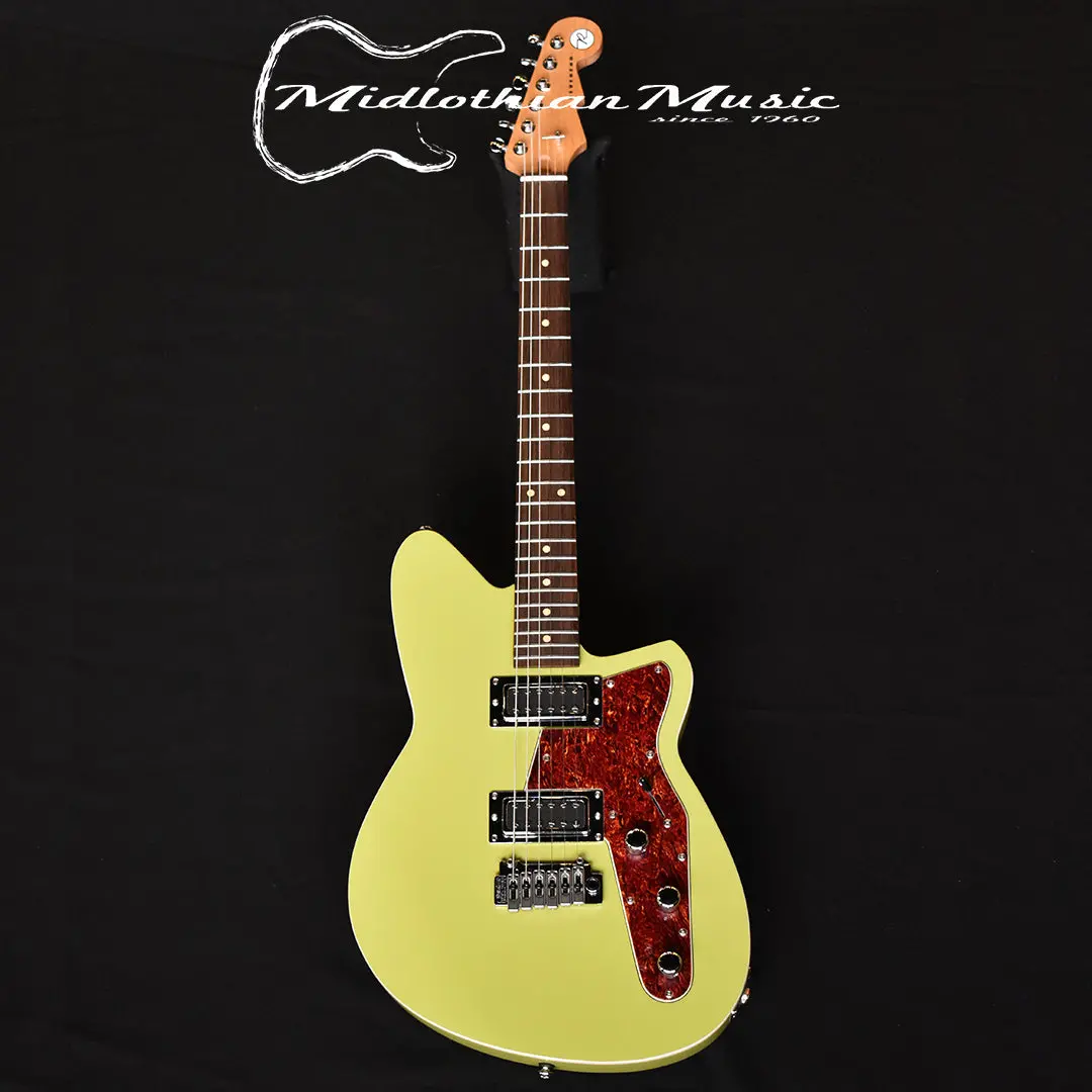 Reverend - Jetstream Rb Solidbody Electric Guitar - Avocado Green Gloss Finish 1