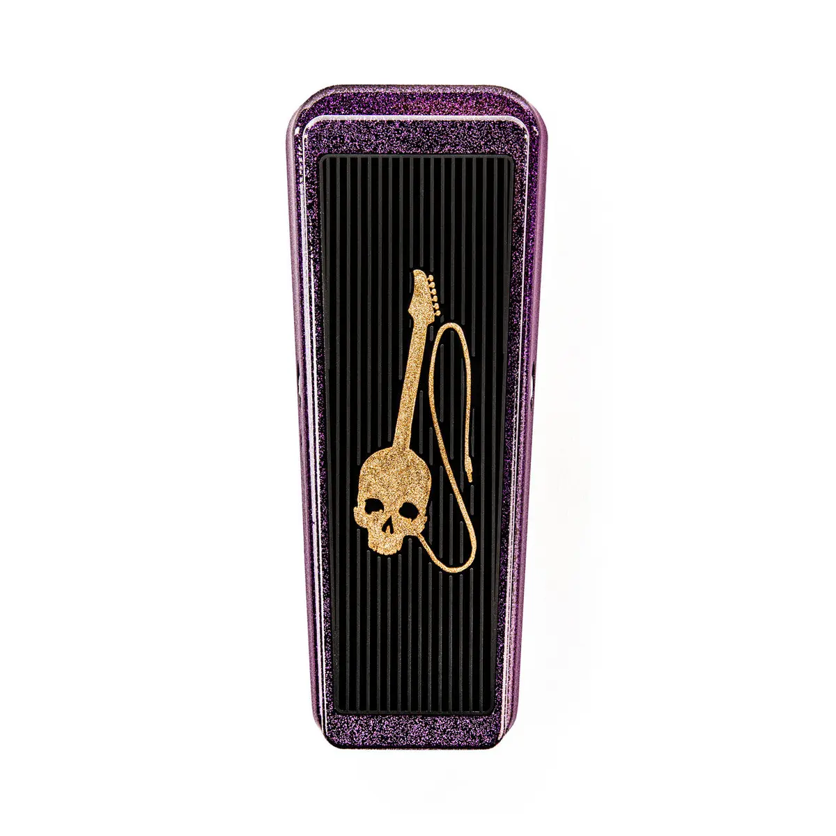 Dunlop Kh95x Kirk Hammett Signature Cry Baby Wah Pedal - Purple Sparkle Finish 1