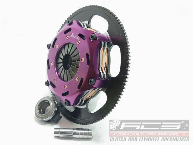 Honda K20 Xtreme Performance 184Mm Rigid Ceramic Twin Plate Clutch Kit Incl Flywheel 1220Nm 1