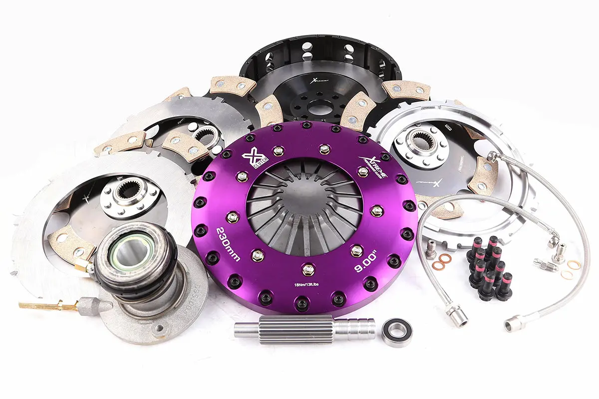 Xtreme Clutch Conversion Kit - Toyota Jz Triple Plate - Gm Spline 26X28.6Mm G-Force/Samsonas/Sequential 1