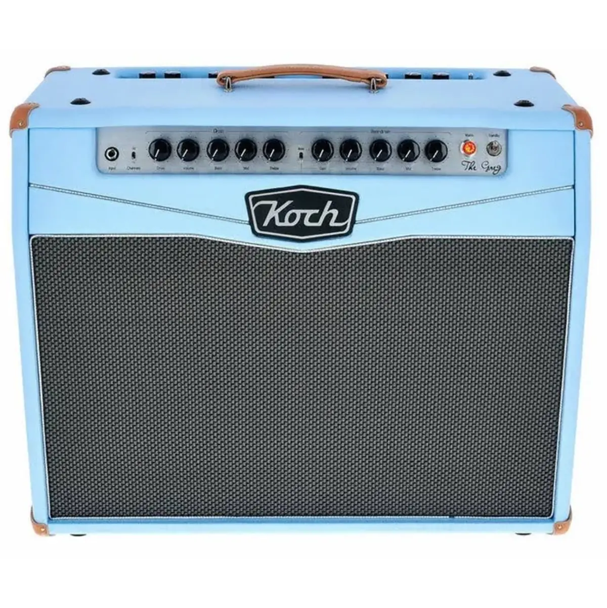 Koch - The Greg Signature - 50W 2X10" Tube Guitar Combo Amplifier - Blue Finish (Tg50-C210) Discounted! 1