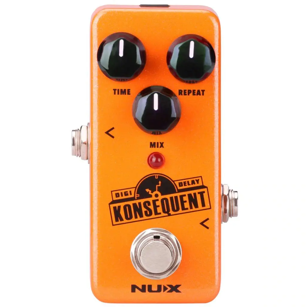Nux Mini Core Konsequent Digital Delay Guitar Effects Pedal 1