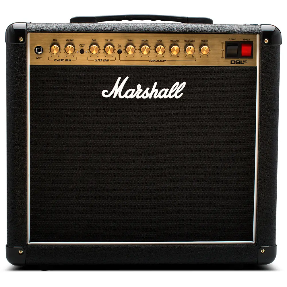 Marshall - Dsl20cr - 1X12" - 20-Watt Tube Combo Amp W/Footswitch 1