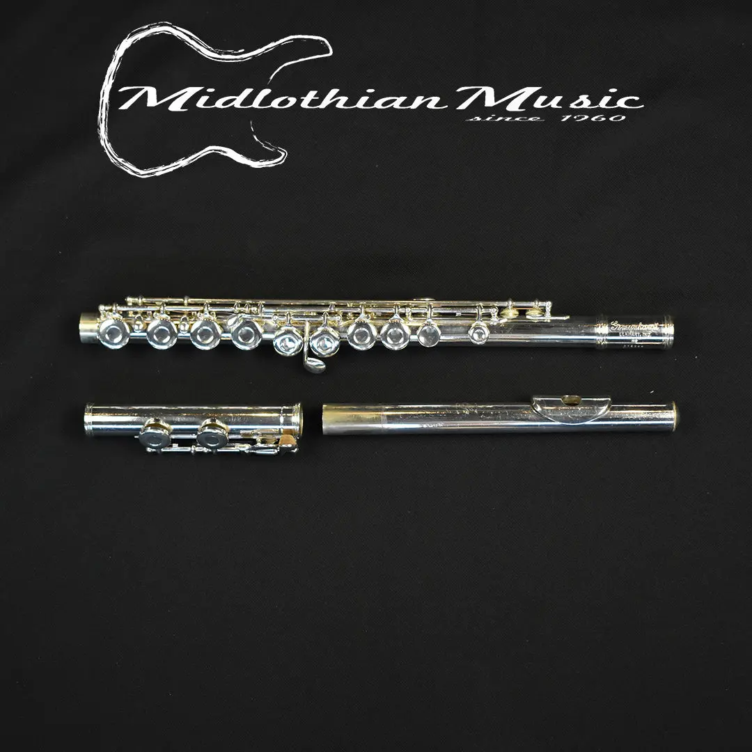 Gemeinhardt M2 Pre-Owned Silver Plated Flute W/Case #C75344 1