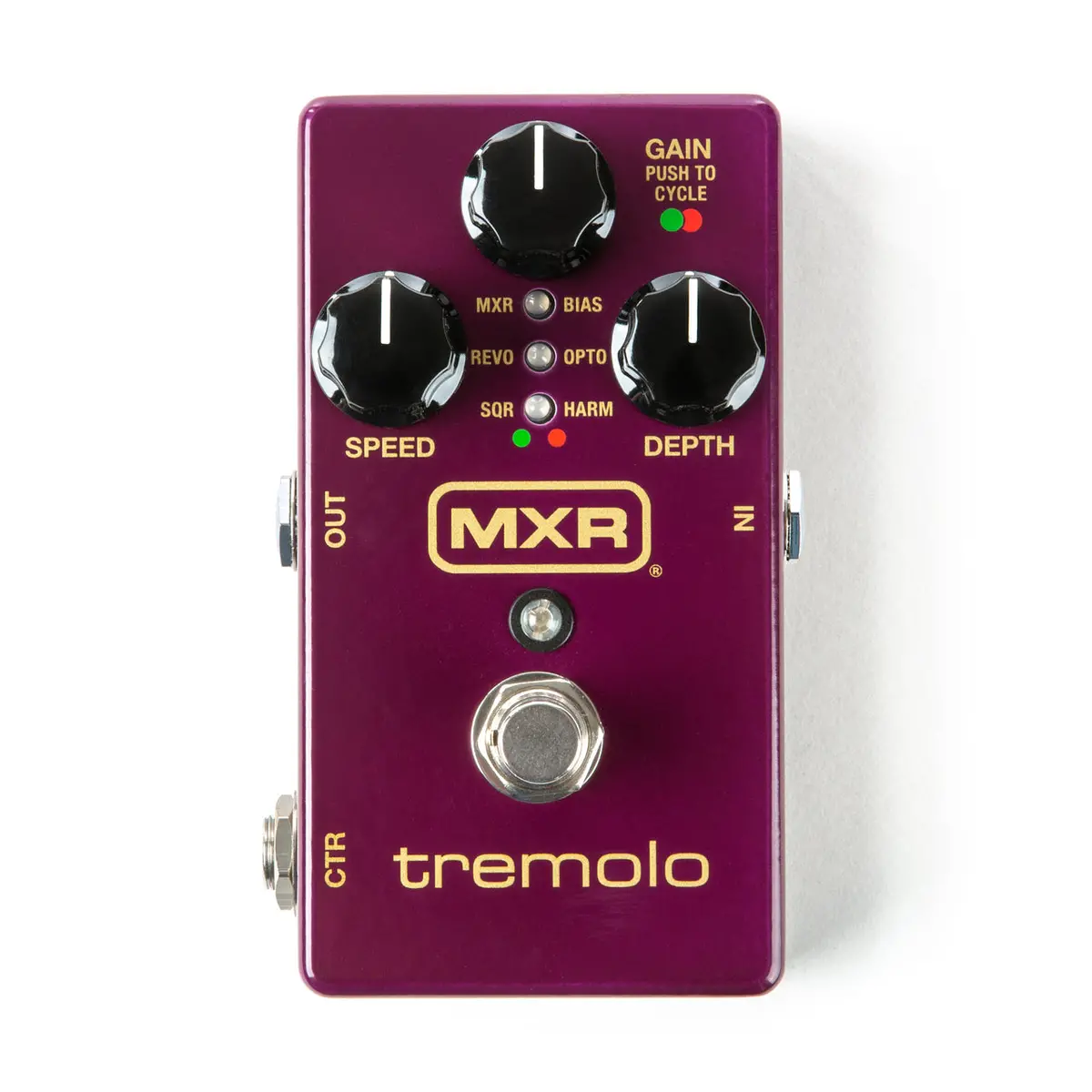 Mxr M305 Tremolo Instrument Effects Pedal - Purple Finish 1