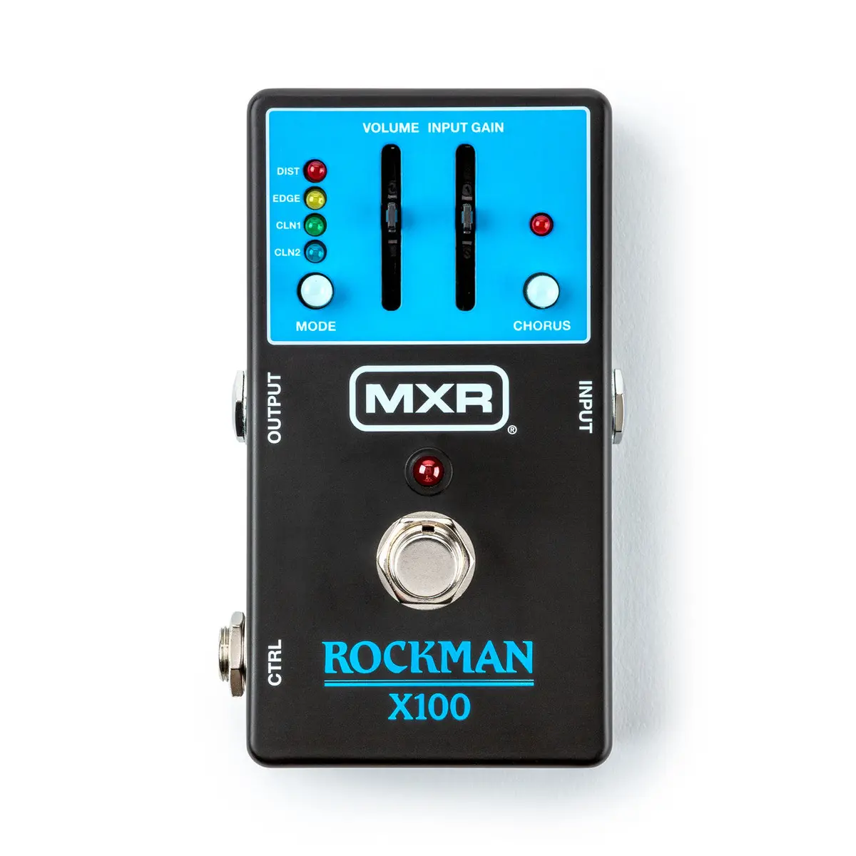 Mxr Rockman X100 - Analog Tone Processor - Black/Blue Finish 1