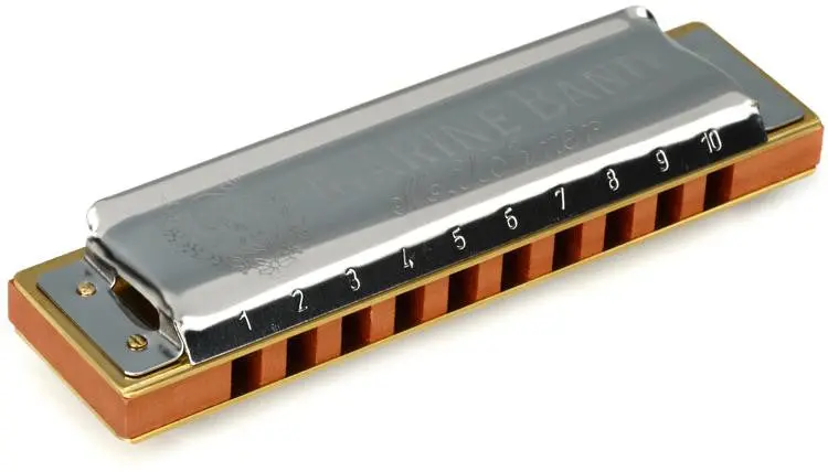 Hohner 1896 Marine Band Harmonica - Key Of G 1
