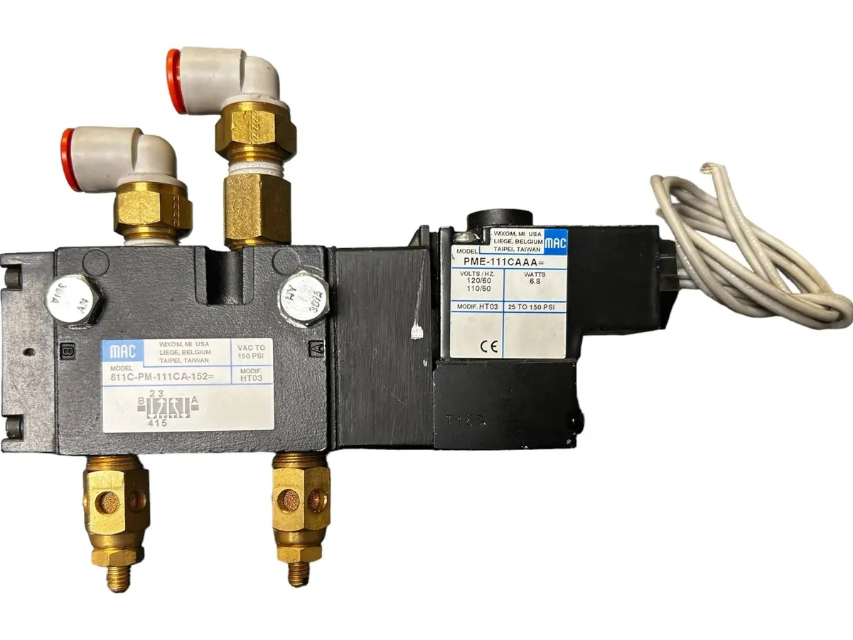 Mac, 811C-Pm-111Ca-152=Ht03, Solenoid Valve, 800 Series - Used No Box 1