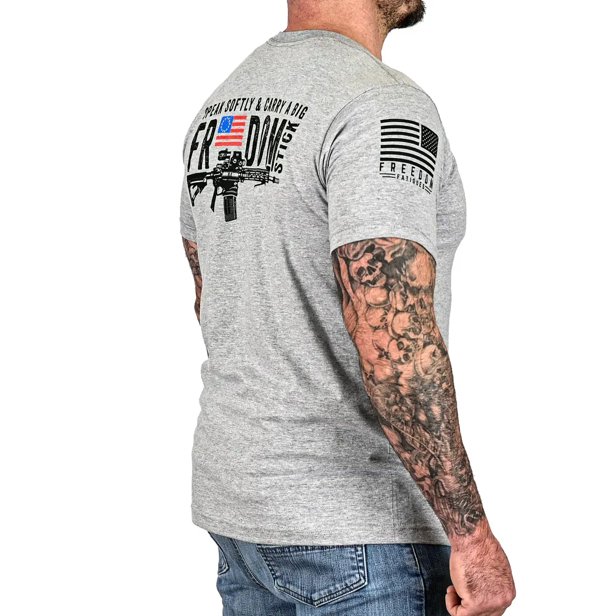 Men's Freedom Stick Patriotic 2A T-Shirt 1