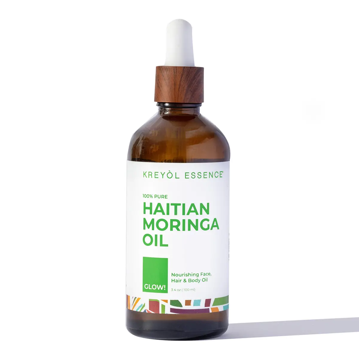 Haitian Moringa Oil: Nourishing Face & Body Oil (3.4Oz) 1