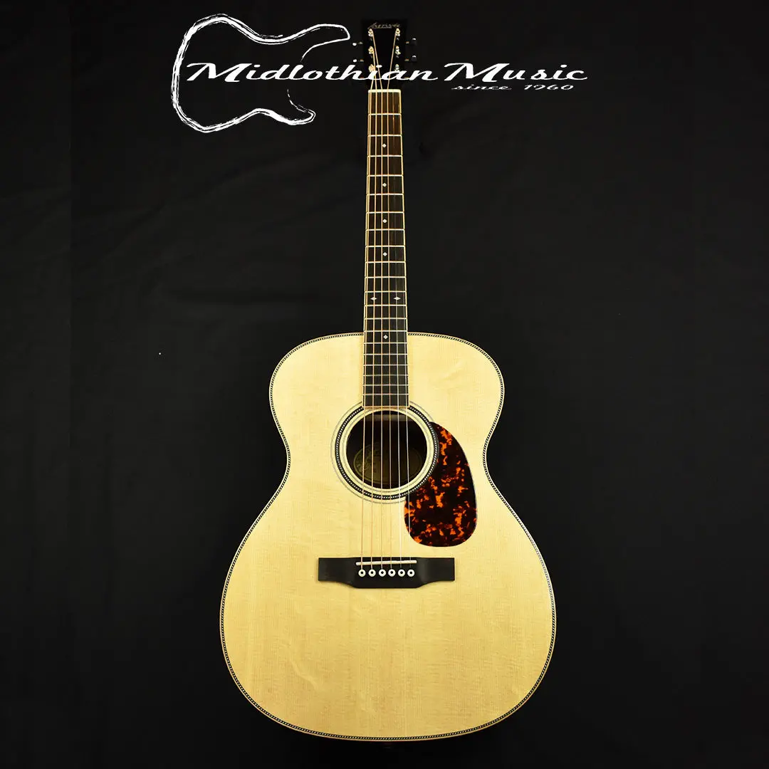 Larrivee Om-44-R - Acoustic/Electric Guitar Rosewood & Bear Claw Spruce Top W/Element Vtc Pickup & Case (136642) 1