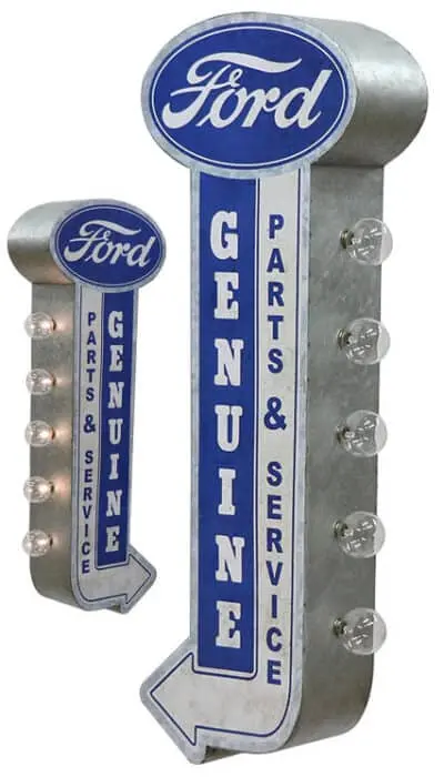 Ford Genuine Parts Off The Wall Sign 1