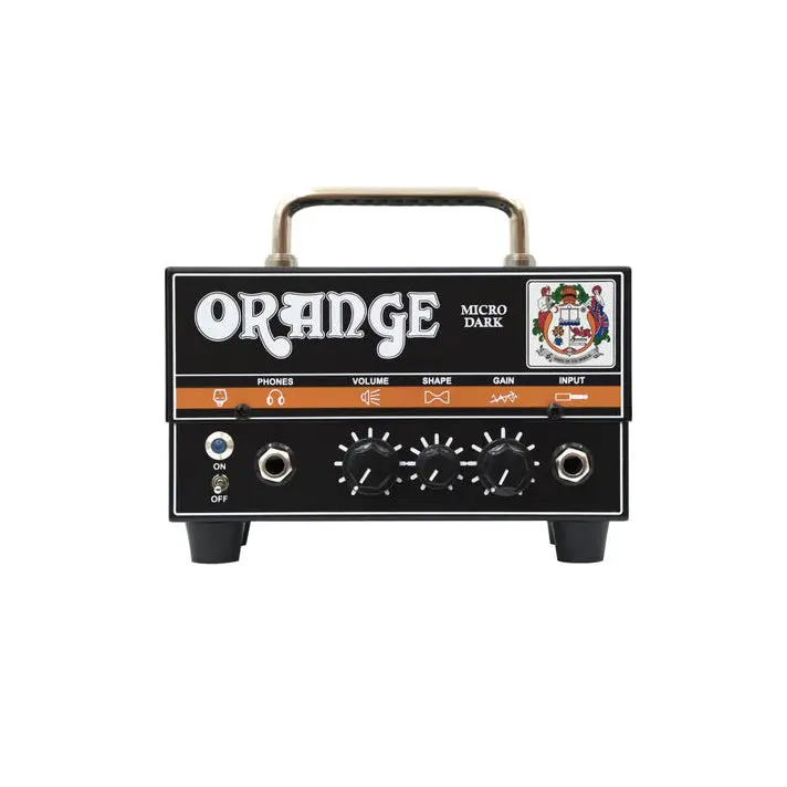 Orange Micro Dark - 20-Watt Guitar Hybrid Amplifier Head - Black Finish 1