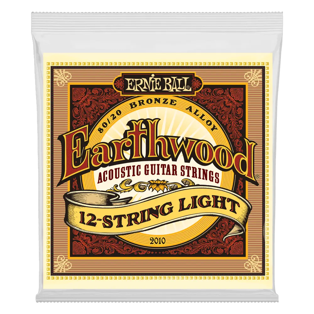 Ernie Ball - Earthwood - 80/20 Bronze Alloy - 12-String Acoustic Guitar Strings - 9-46 (2010) (1 Pack) 1