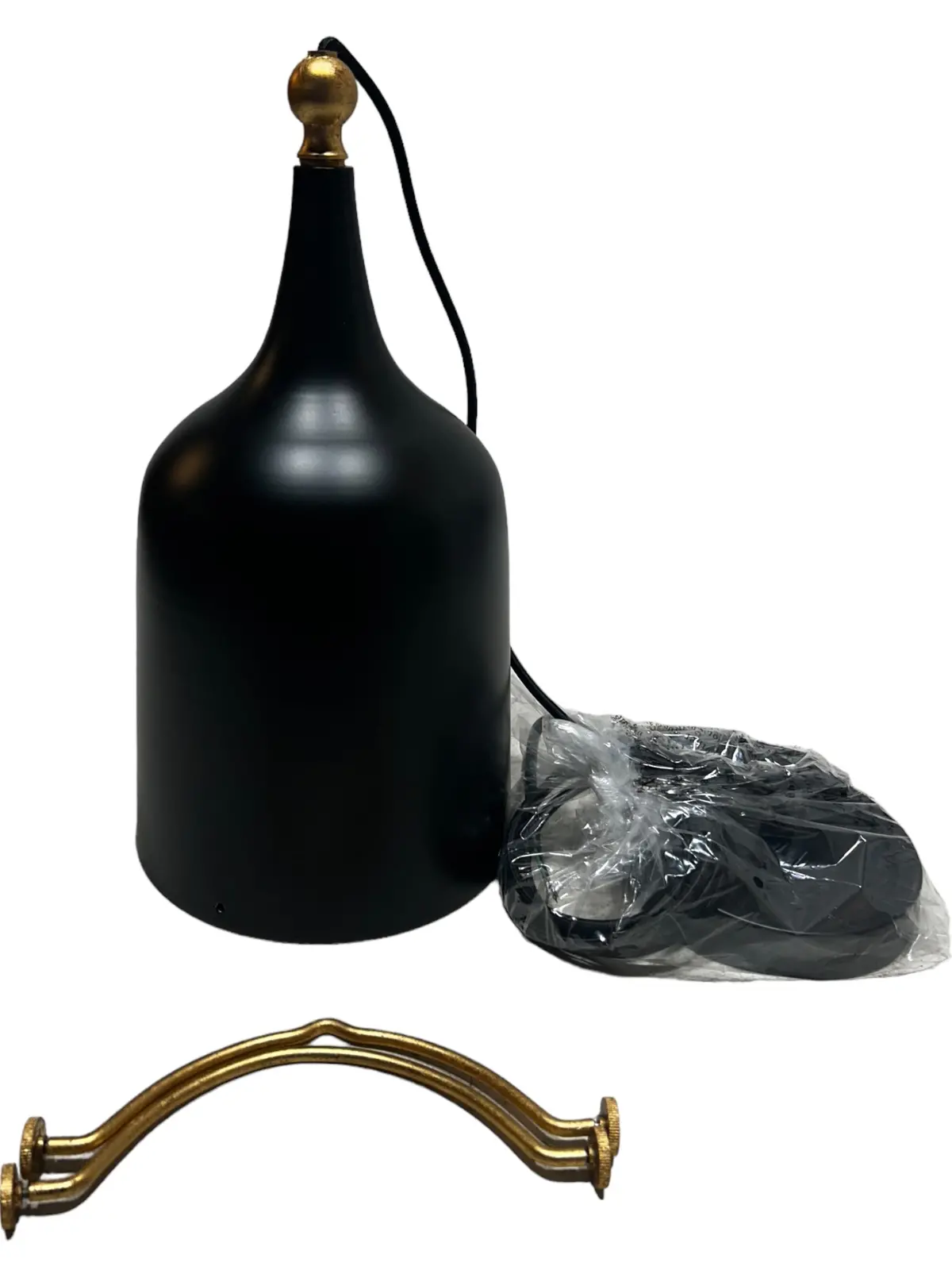 Progress Lighting, P500033-031, Era 1 Light Matte Black Pendant Ceiling Light, Design Series - New In Box 1