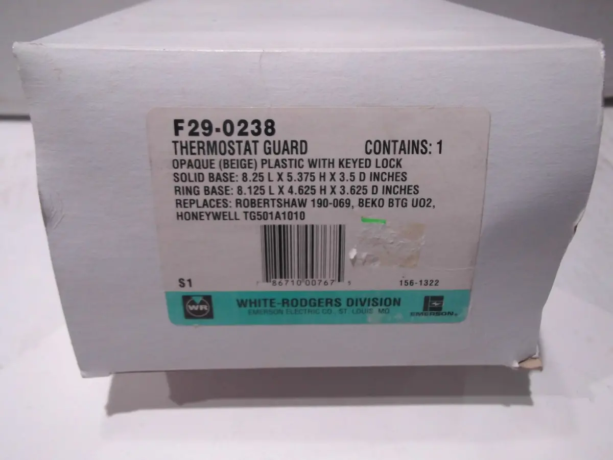 White Rodgers Thermostat Guard F29-0238 1