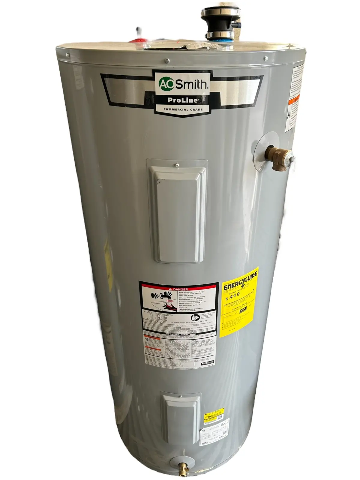 Ao Smith, Pnt-55 100, Proline, 55-Gallon, Tall, Electric, Water Heater - In Store Pickup Only 1
