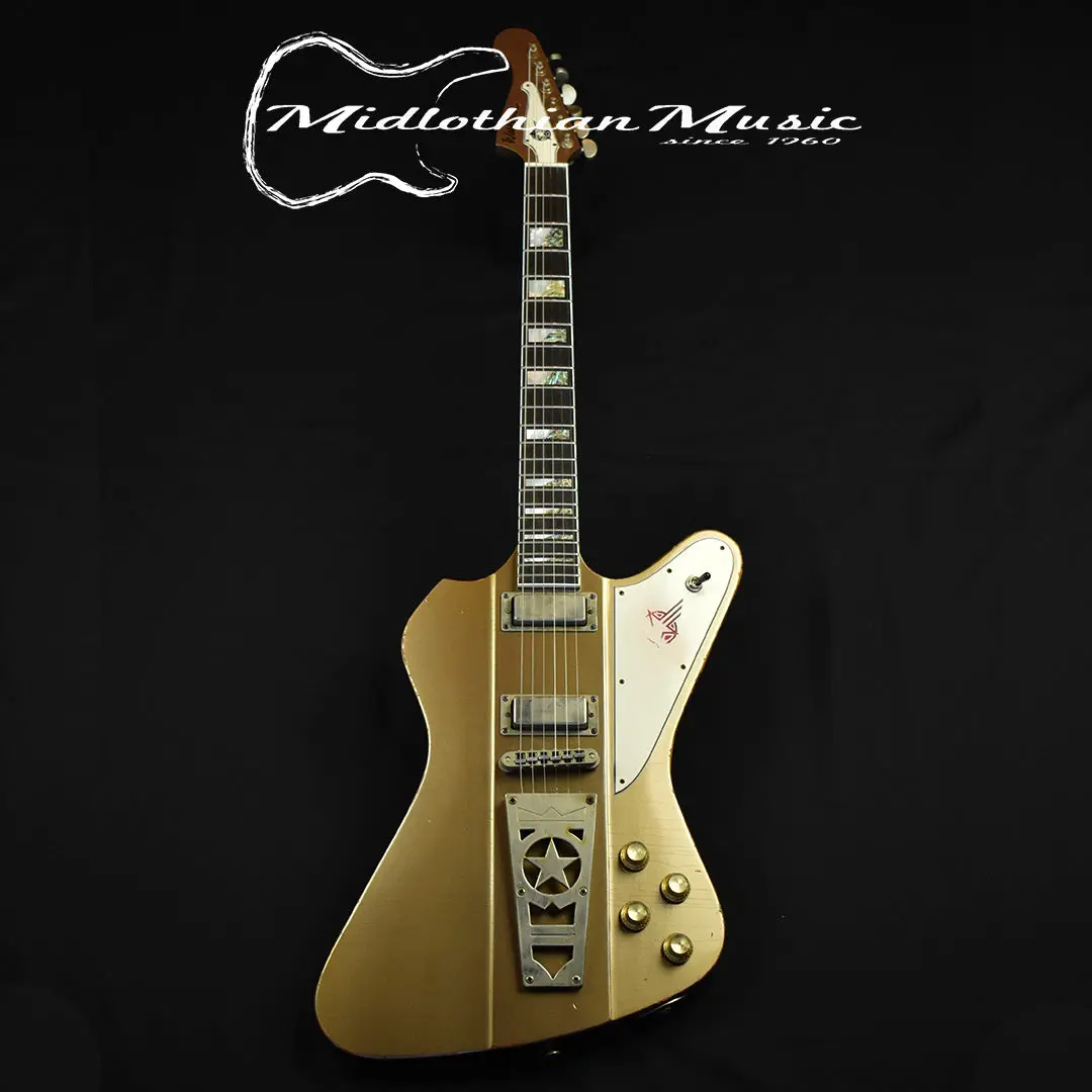 Washburn Ps2012rgm Starfire Time Traveler Series -  Golden Mist - Electric Guitar W/Case 1