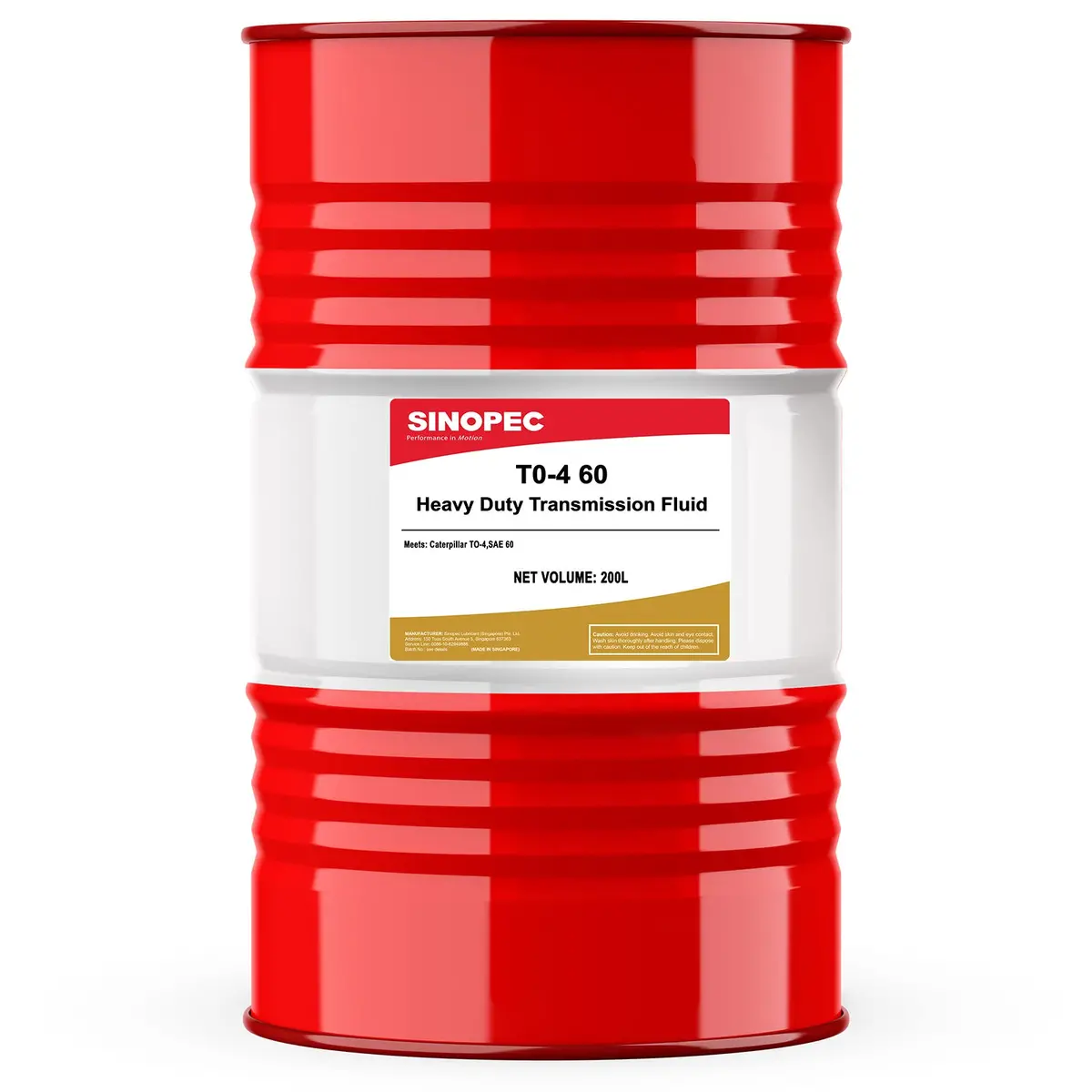 To-4 60 Drive Train Cat Fluid - 55 Gallon Drum 1