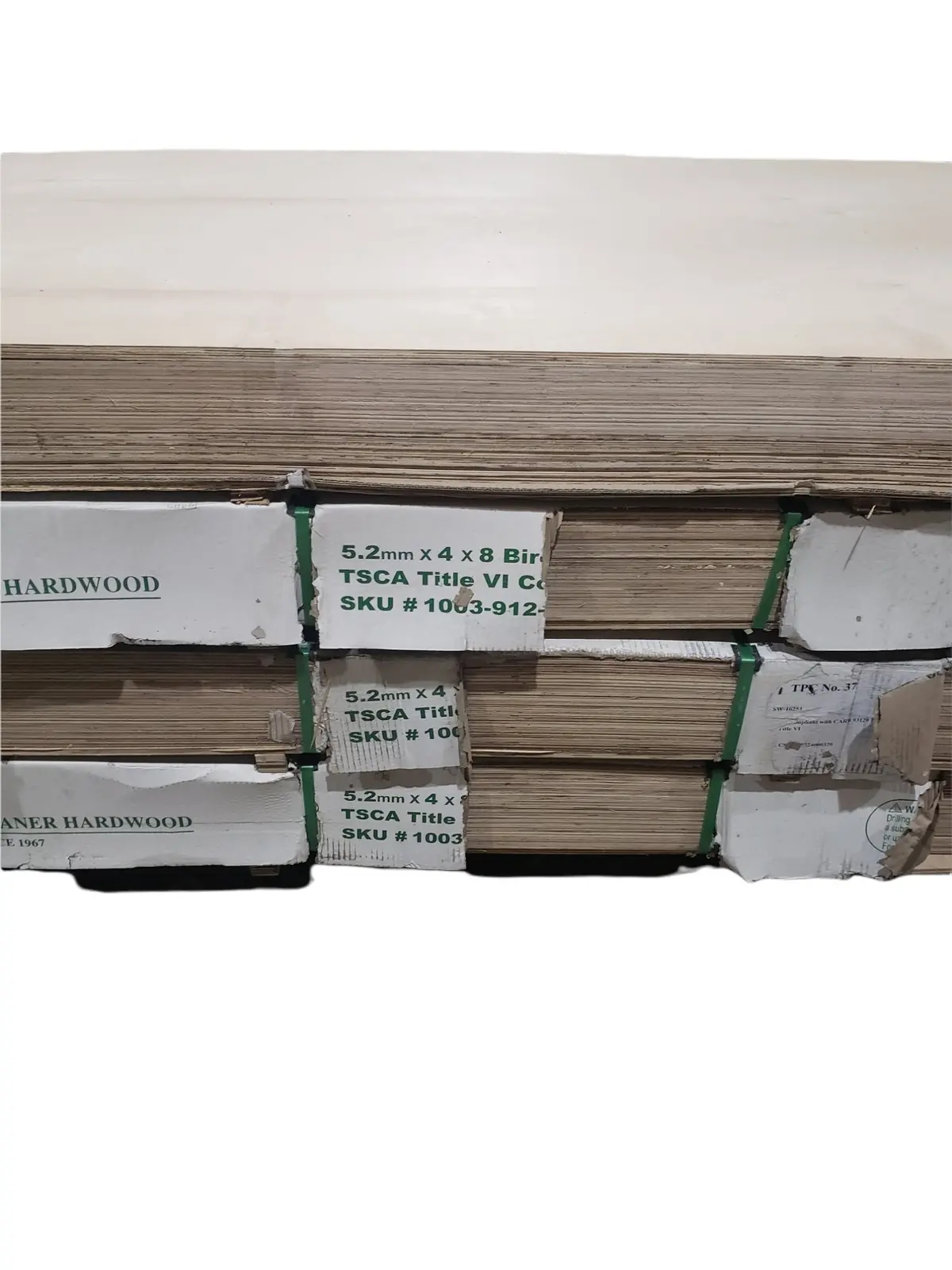 Birch 5.2Mm 4'X8' R/C   Store Pickup Only 1