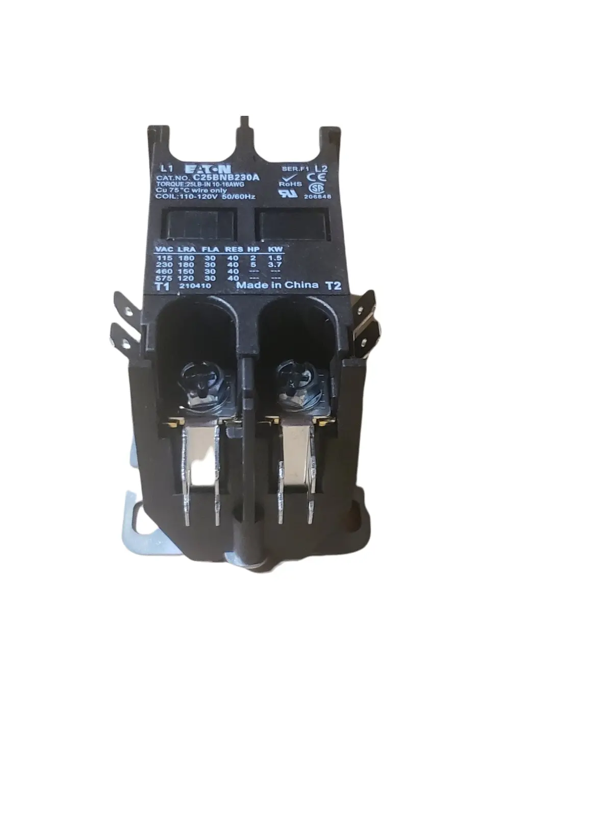 Cutler Hammer - Definite Purpose Contactor C25bnb230a 1