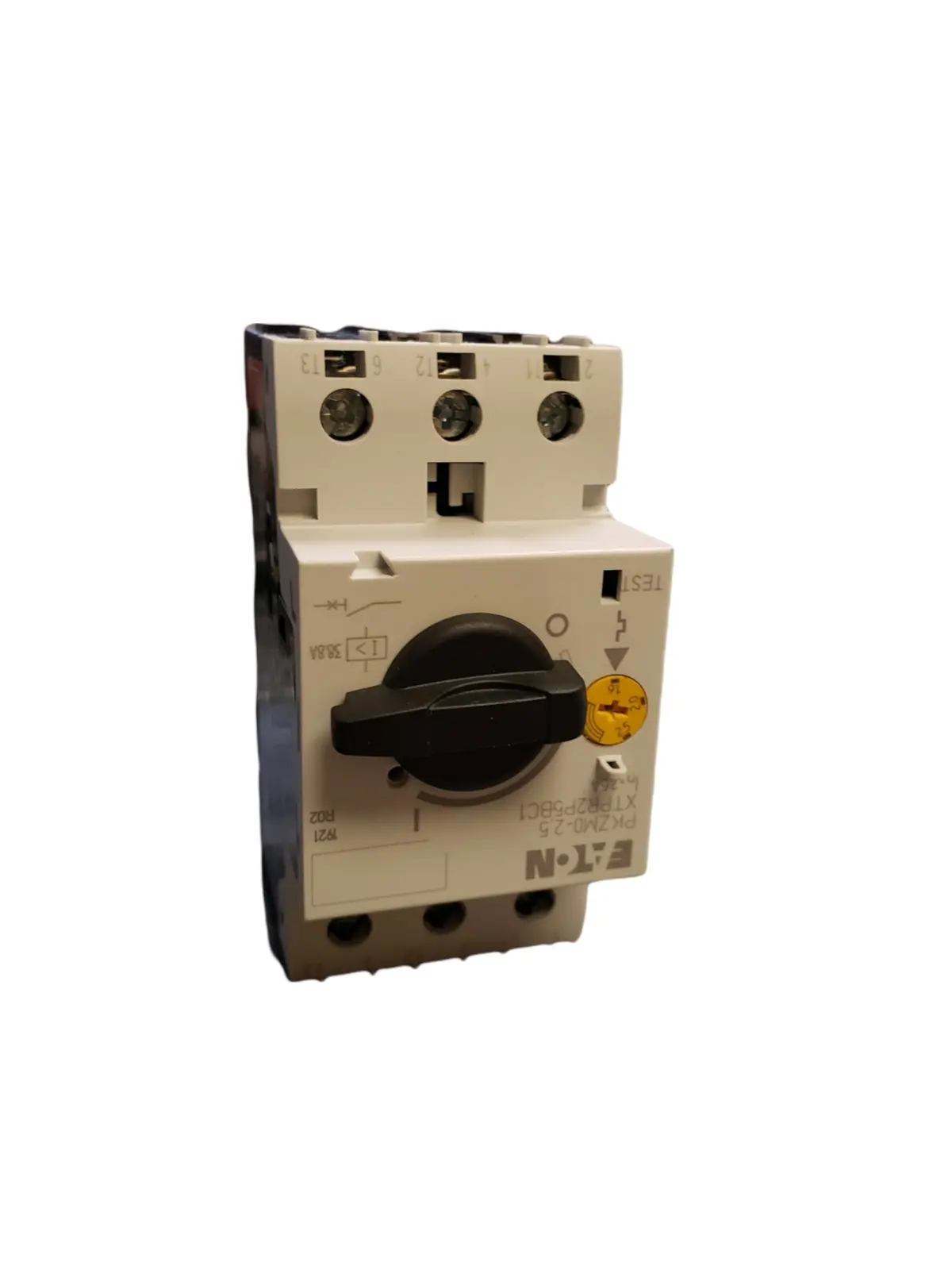 Eaton - Cutler Hammer Pkzm0-2,5, Manual Motor Protector, 2.5A, 45 Mm Frame Size,Class 10 Trip Type, Xt Iec Series 1