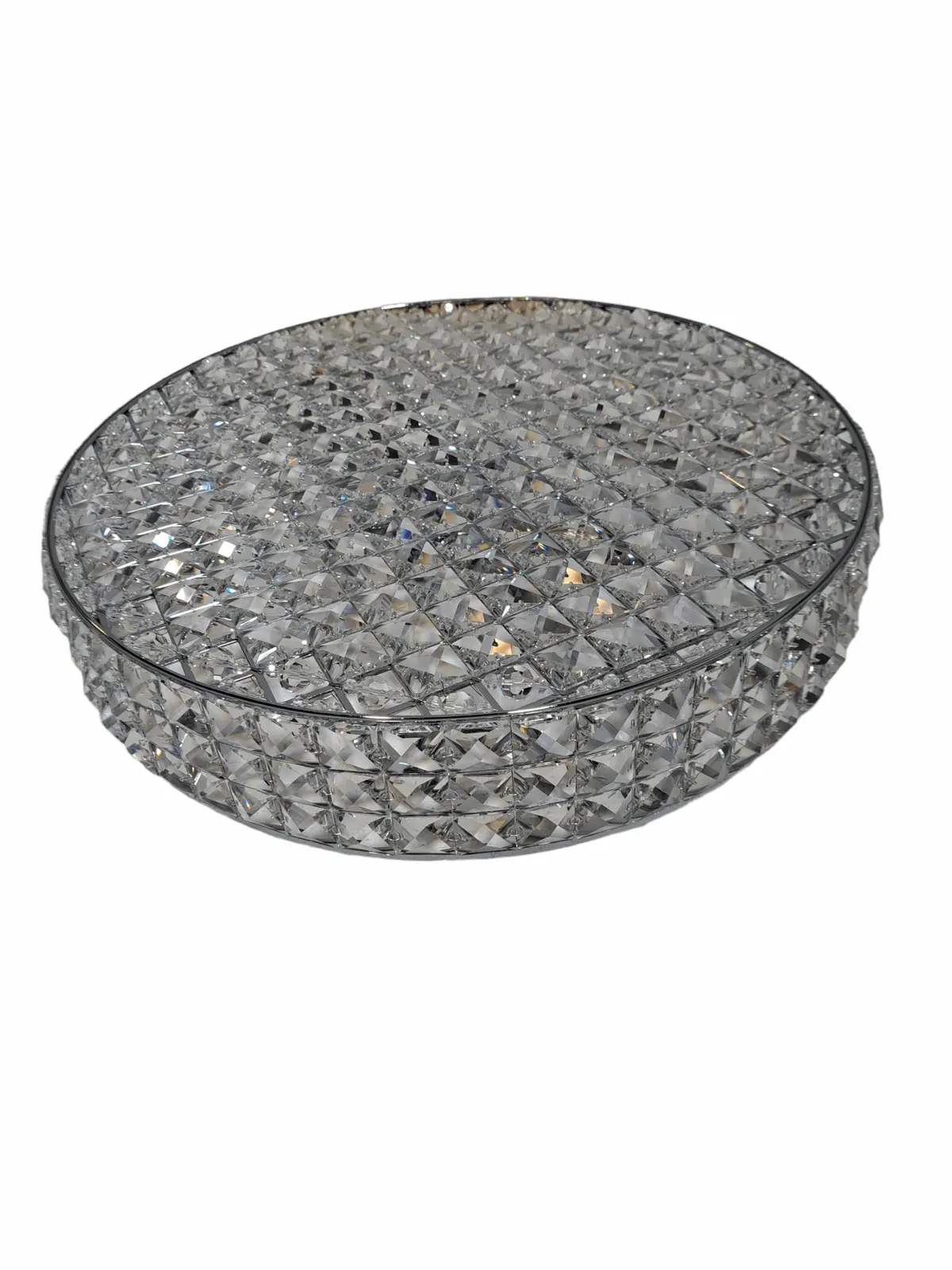Allegri, 032841-010-Fr001, Loro 4 Light 16 Inch Chrome Semi Flush Mount Ceiling Light - New In Box 1