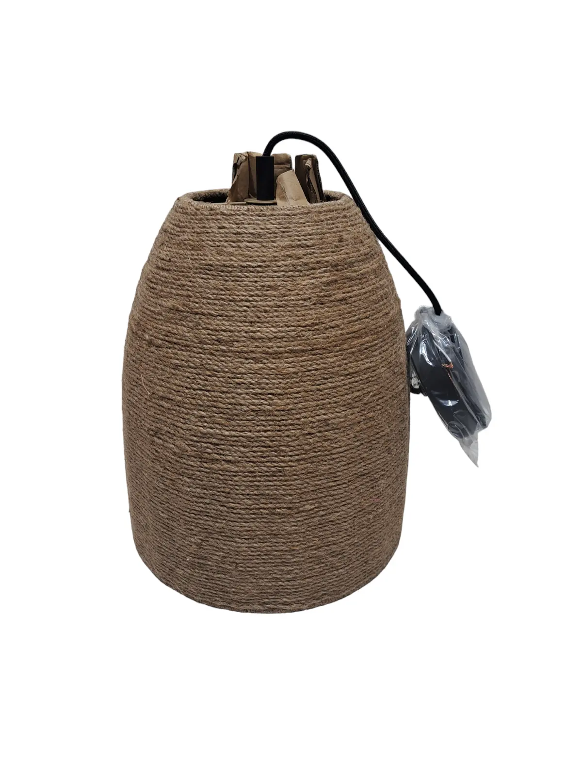 Canarm, Ipl785b01bkr, Aubrie, Matte Black, Rope Color, Mini, Drop Lighting, Fixture 1