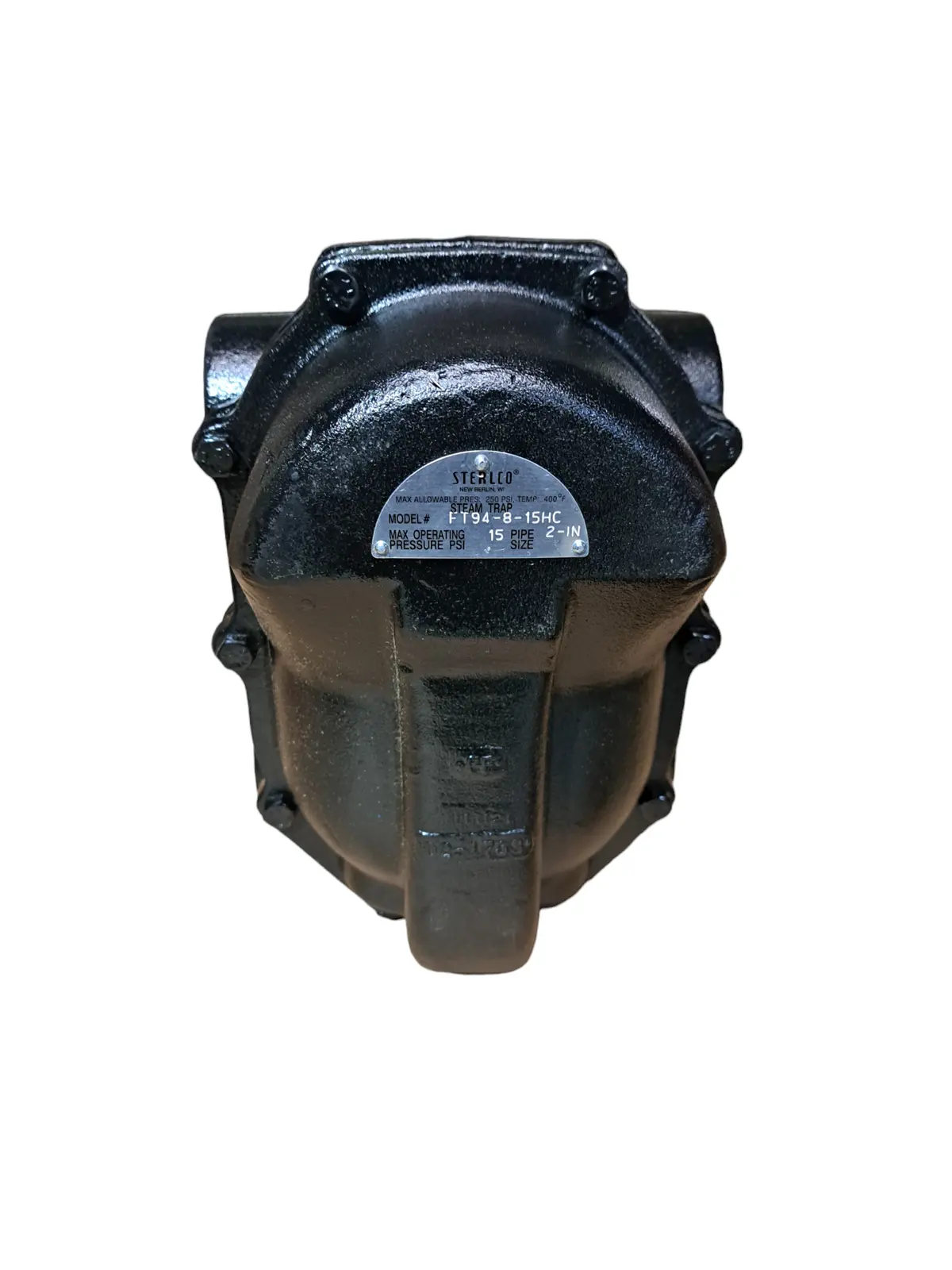 Sterlco, Ft94-8-15Hc, Double Inlet-Outlet, Float, Thermostatic Trap, 2″ Npt, 15 Psi 1