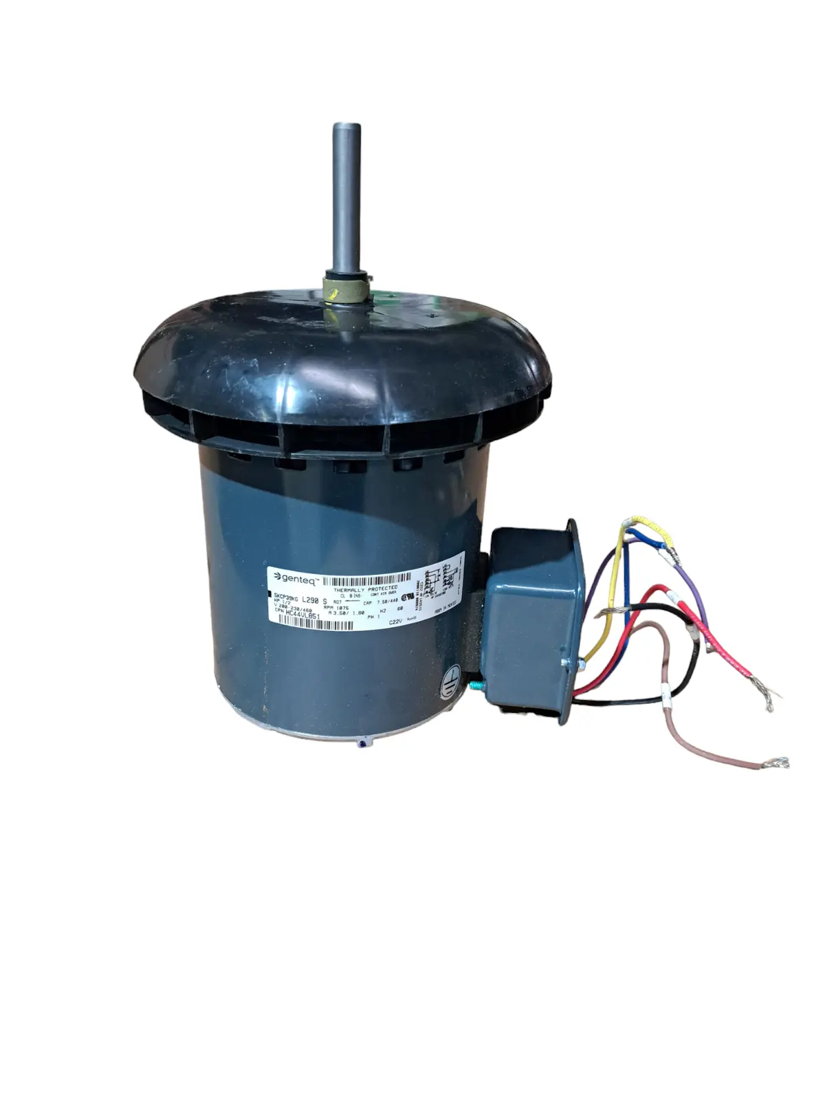 Factory Authorized Parts, Carrier, Hc-44Vl-851, Hc44vl851, Condenser, Fan Motor, 1/2Hp 1