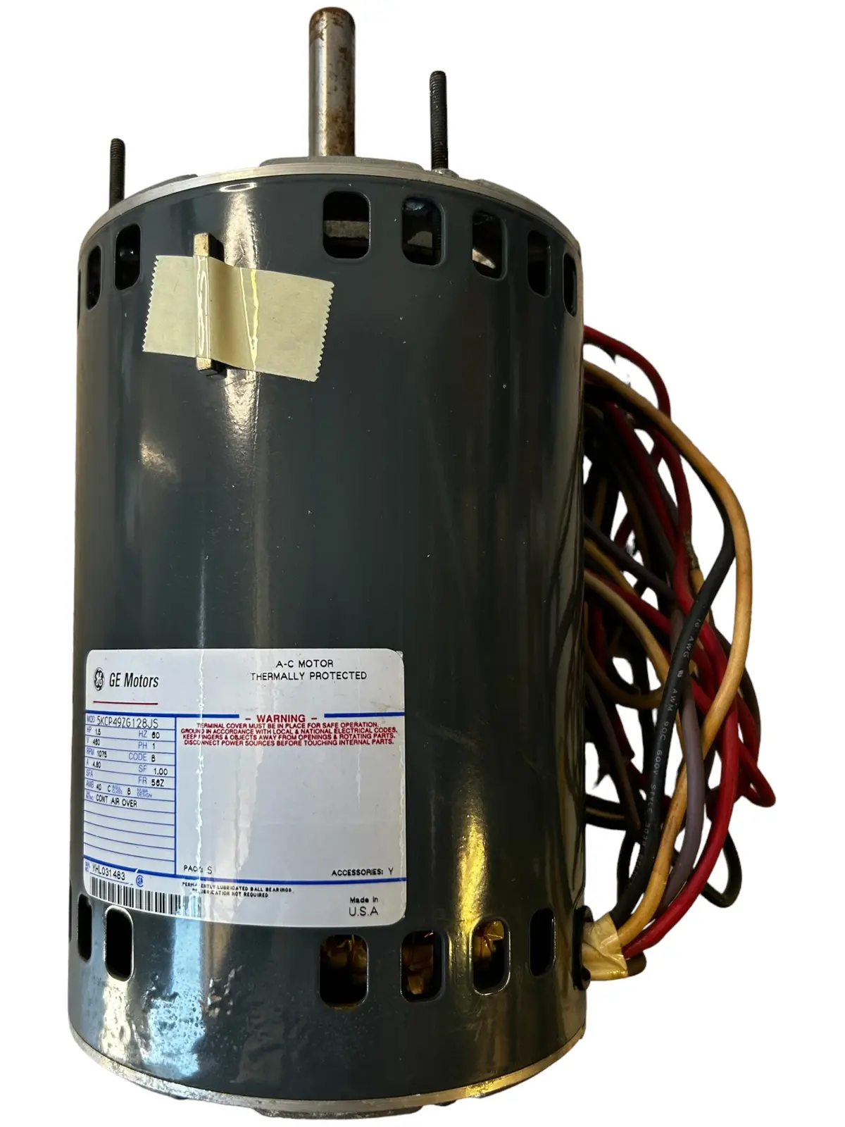 Ge Motors, 5Kcp49zg128js, Mcquay, Ovdq5857, 1.5Hp, Motor - New In Box 1