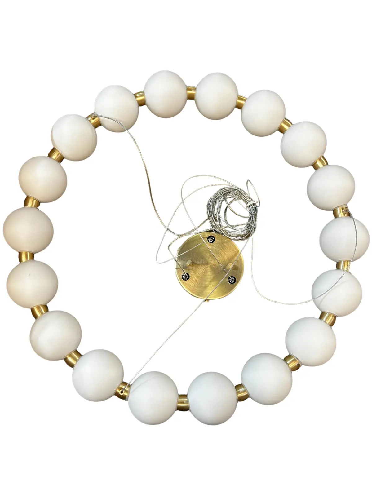 Matteo Lighting, C83425og, Oni Led Oxidized Gold Chandelier Ceiling Light- New In Box 1