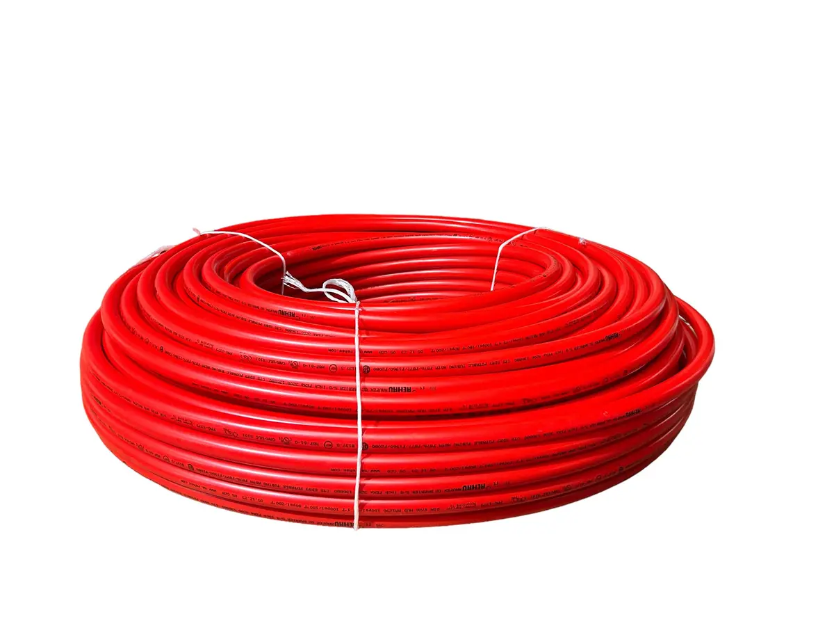 5/8", Raupex Tubing, 136880-400, 400Ft, Red O2 Barrier Pipe Coil 1