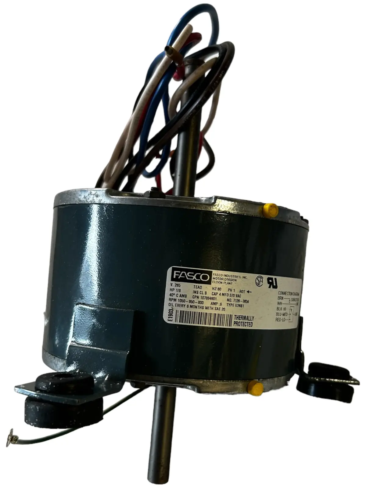 Fasco, 7126-3856, Mcquay, 107894601, 1/8Hp, Motor - New In Box 1