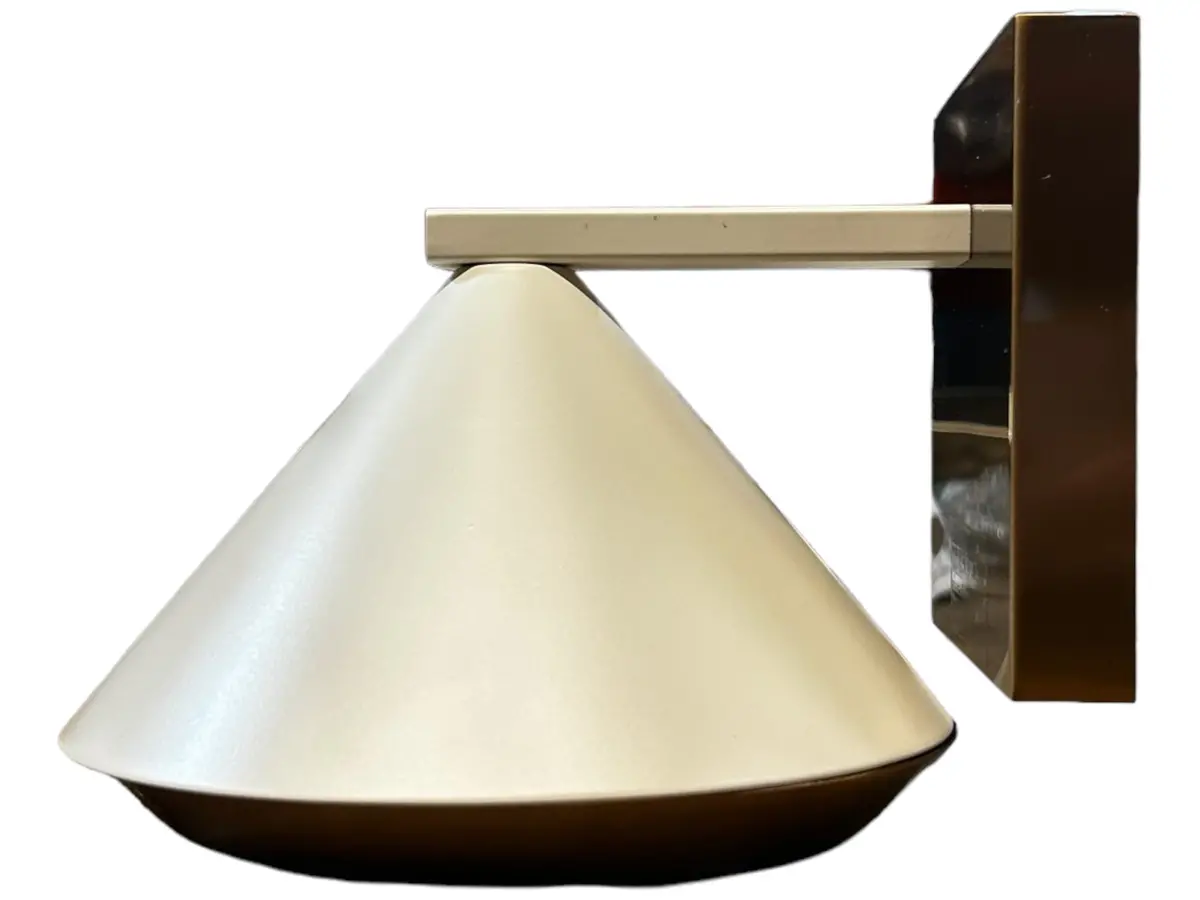 Matteo Lighting, S06801whag, Velax 6 Inch Wall Sconce, White Finish, With Aged Gold - New In Box 1