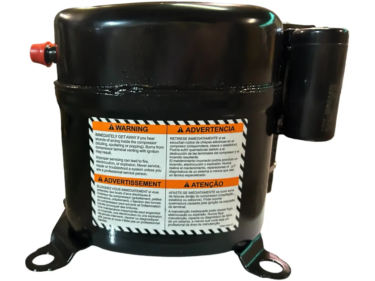 Tecumseh, Ak168ar-B38-J7, Reciprocating, 5500 Btu, Compressor, R-22, R-407A 1