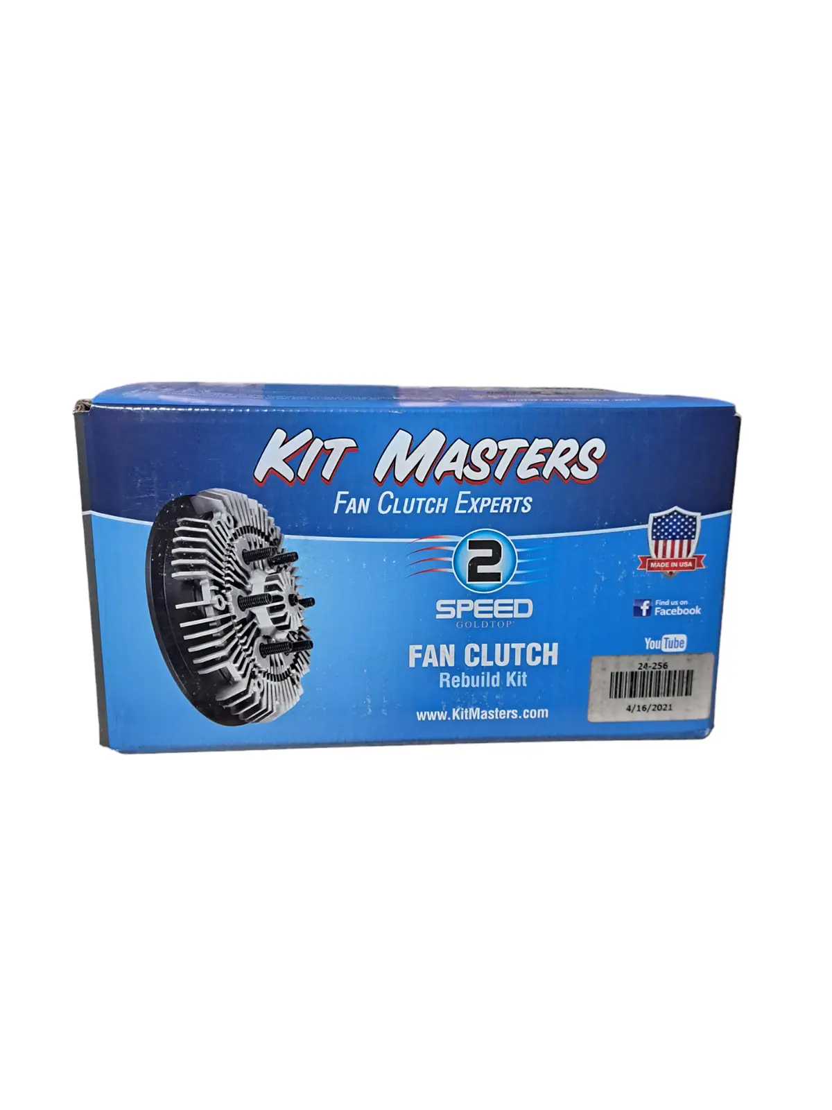 Kit Masters, 24-356, 2-Speed, Goldtop, Fan Clutch, Rebuild Kit 2
