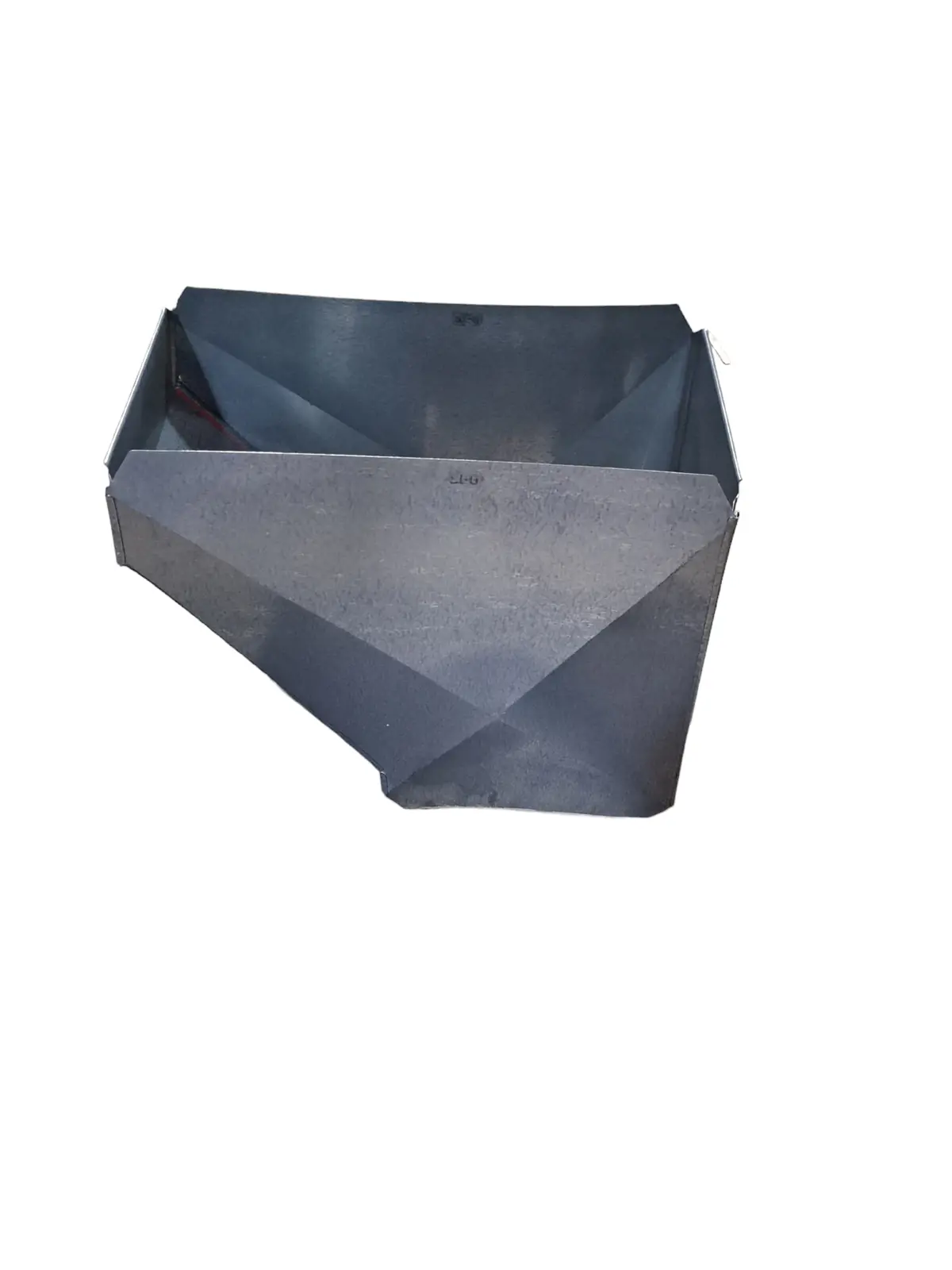 Hcp, 00914080, Duct Trunk Reducer, 14X8-8X8, Steel, Galvanized 1