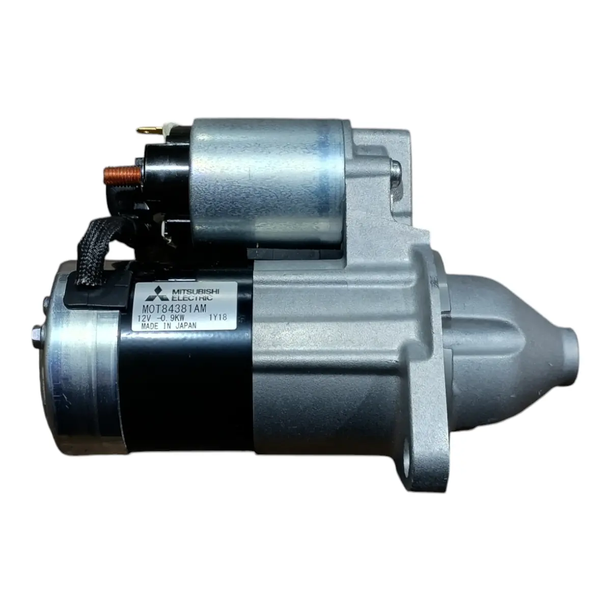 Starter Motor M000t84381pm | Fits Mitsubishi & Caterpillar Forklifts With Mazda Fe Engines 1