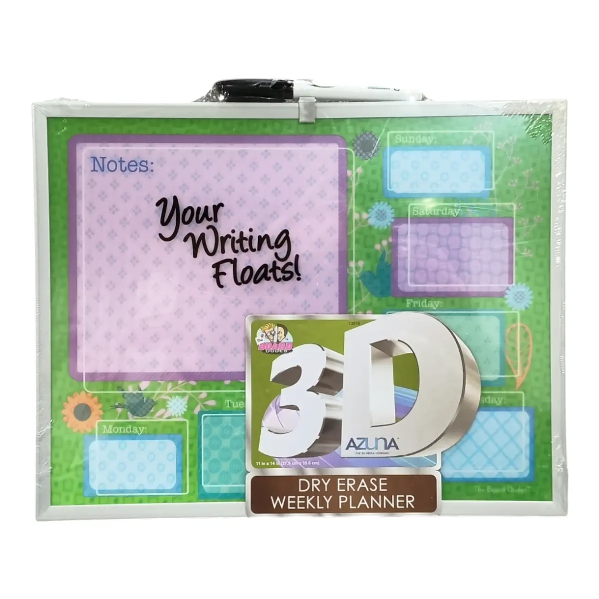 The Board Dudes, Mega, 3D, Dry, Erase, Weekly, Planner 1
