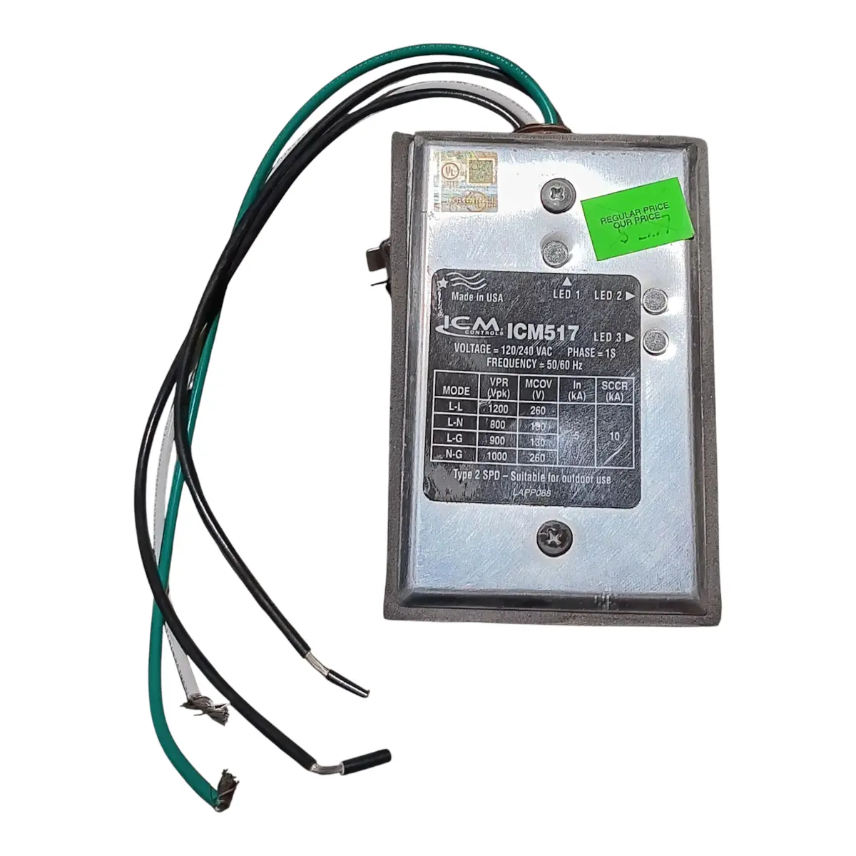 Icm517, Single Phase, Surge Protective Device 1