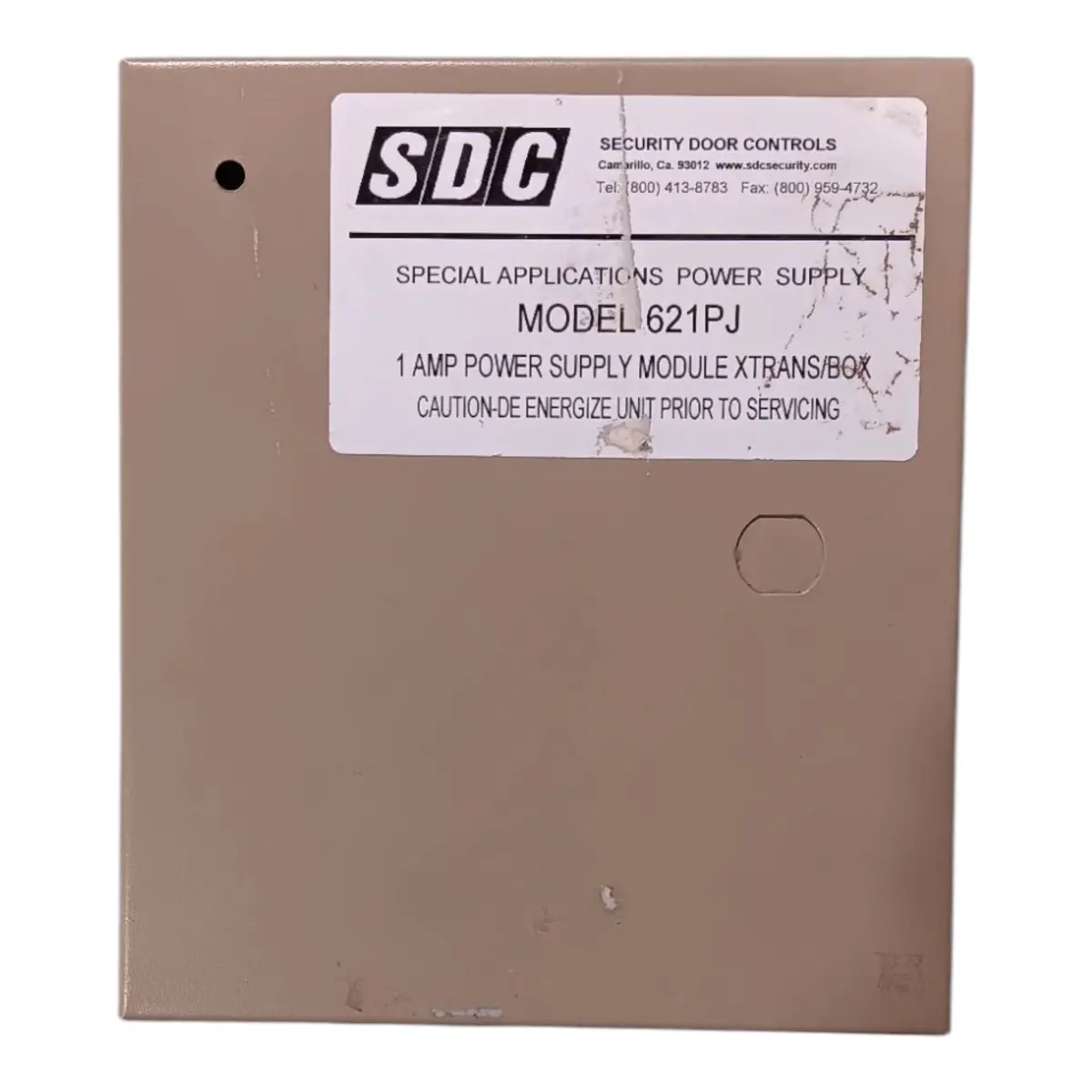 Sdc, Special Applications Power Supply Enclosure, 621Pj 1