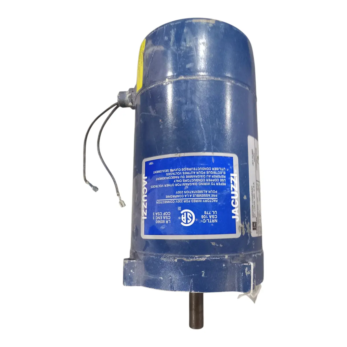 Emerson Motor Company, C55jxgzz-3899, Motor, 115/230V, 60Hz, 3450Rpm 1