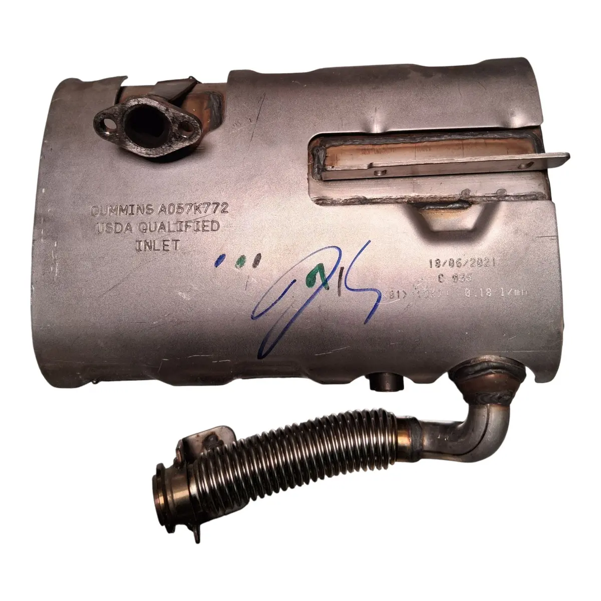 Onan/Cummins, Silencer Exhaust, Muffler, A057k772 1