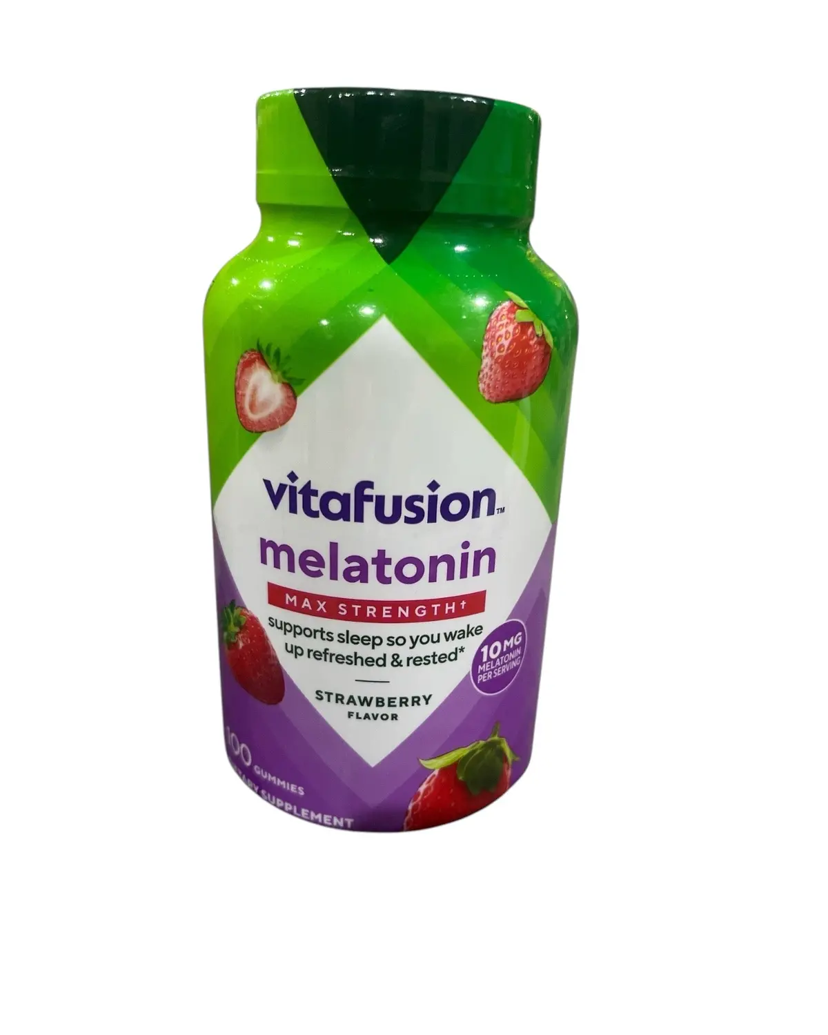 Vitafusion Max Strength Melatonin Gummies 10Mg 100 Count, In Store Pickup Only 1